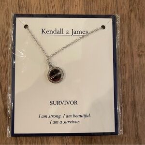 Kendall & James Survivor Necklace new in package